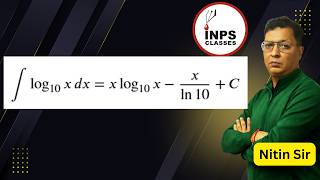 integral log x base 10 dx