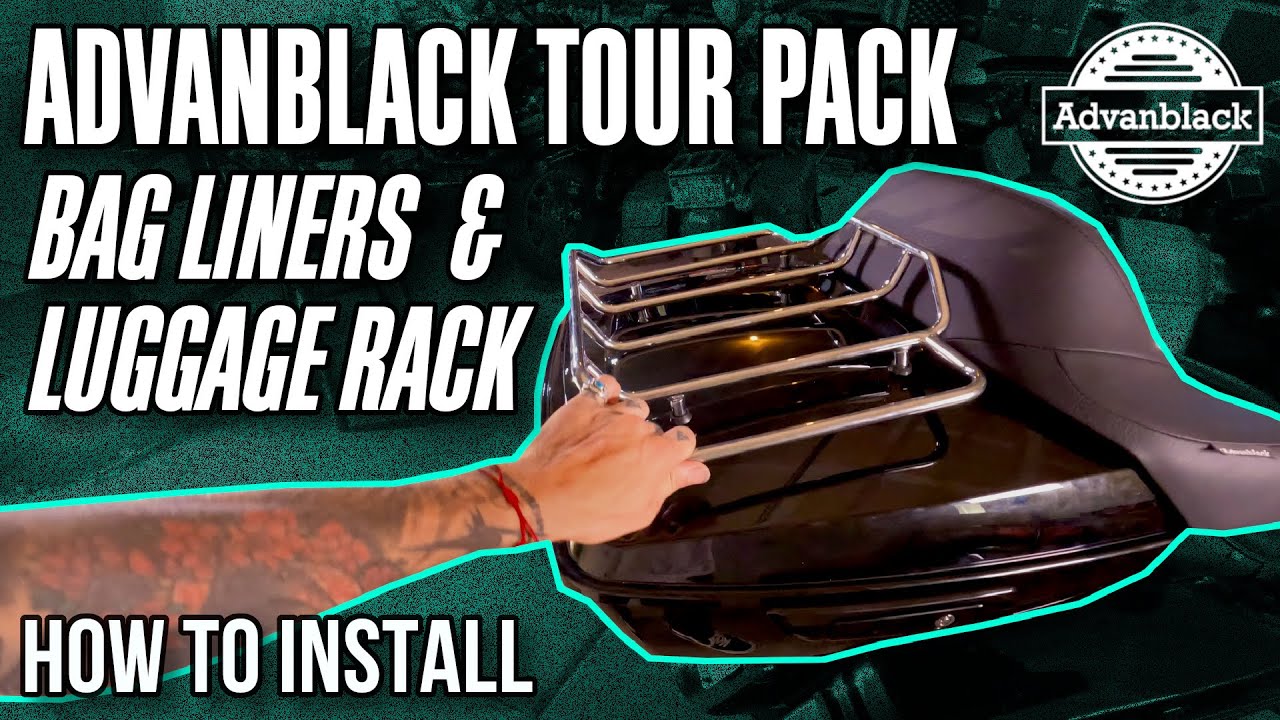 Вкладыши и багажники Advanblack Tour Pack — как установить