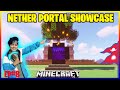 Building Netherportal In My Castle Garden | EP#8  Minecraft | MR JUNIOR