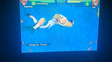 DragonBall Z Budokai Nappa Megaton Throw on Android 18 Alternate Ryona