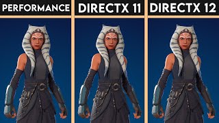 FORTNITE Chapter 4 Season 4 | DirectX 12 vs DirectX 11 vs Performance Mode