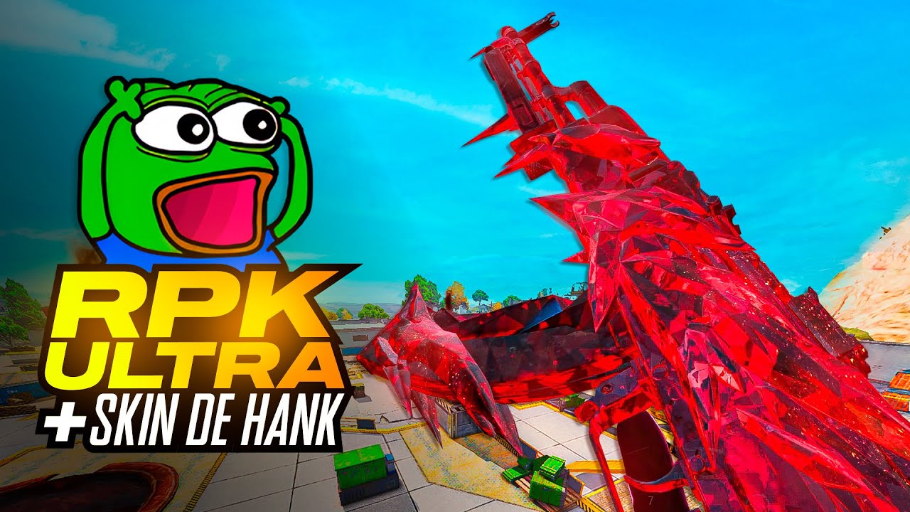 Conseguí la RPK ULTRA de RUBÍ + SKIN de HANK y son muy GOD 😵