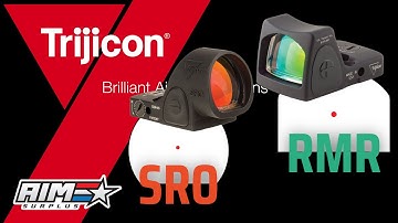 Trijicon RMR and SRO Overview