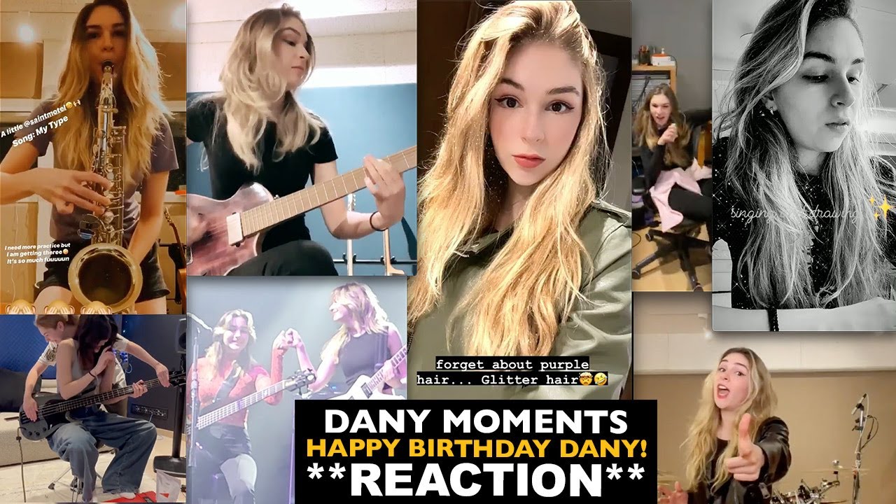 Musicians REACT to Dany Villarreal: DANY MOMENTS (HAPPY BIRTHDAY DANY)