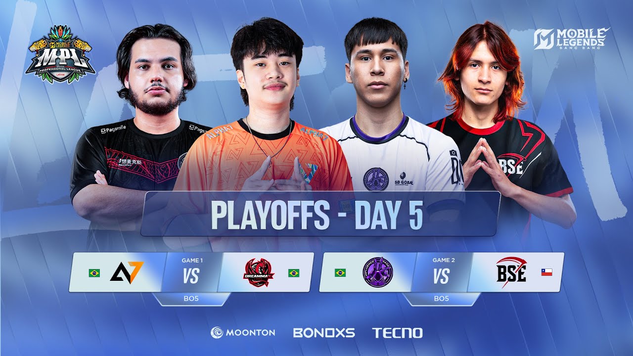 🔴 LIVE | MPL LATAM Season 4 MLBB | Playoffs – Day 5