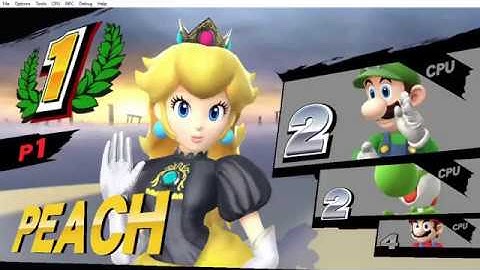 Cemu 1.9.1 Smash Bros. Wii U 4 player test Intel GPU