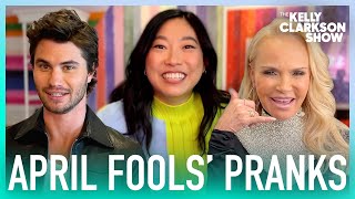 Celebrities Reveal Their Most Hilarious April Fools' Pranks ft. Awkwafina, Chase Stokes, More