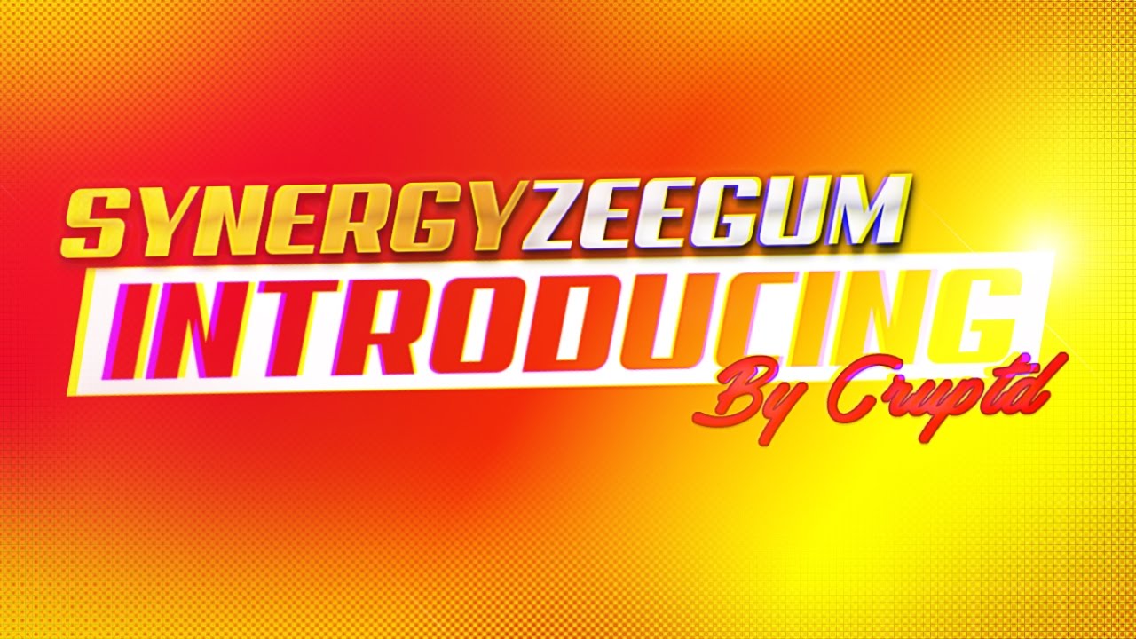 Introducing Synergy Zeegum by Cruptd!