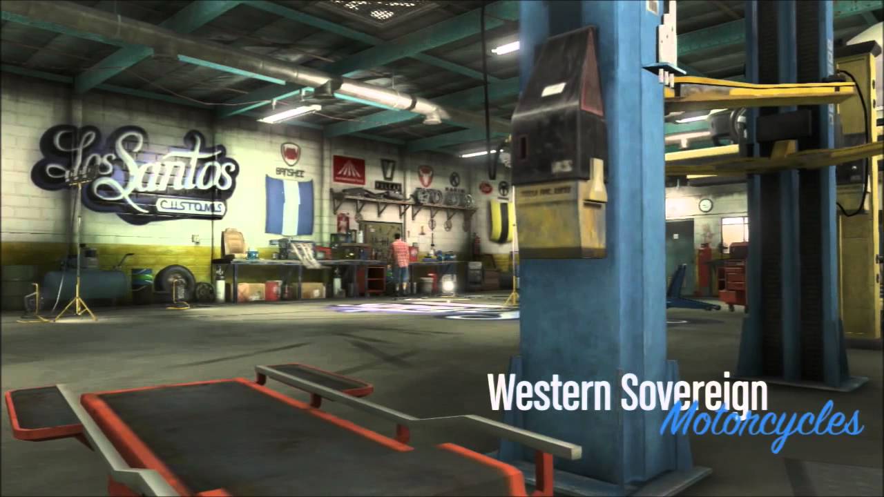 GTA V Online- PATCH 1.15 ! Western Sovereign New DLC Bike customization!