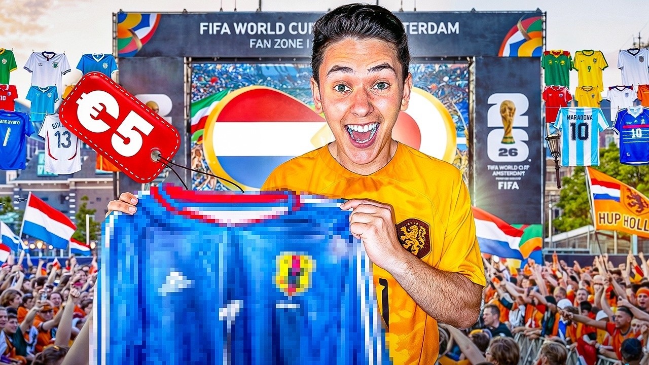 World Cup Football Shirt Hunting and Netherlands vs Japan - YouTube