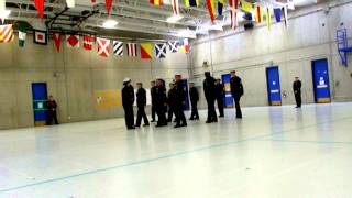20110303 Drill HMCS Calgary Pt 1