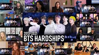 BTS HARDSHIPS 2013-2021 - Struggles throughout the years | Reaction Mashup