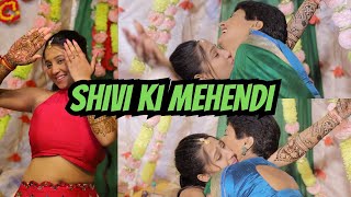 SHIVI VATAN KA MEHENDI VLOG || MAA AUR GAURSAHAB KI TEAM  NE DIYA EMOTIONAL SURPRISE ||