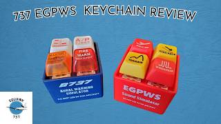 737 EGPWS Keychain Review with ACTUAL Airplane Sounds #aviation #pilot #boeing