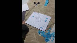mi primera tarea a los 2 años la bandera del zulia amigos  #niños #tarea #maternal #zulia