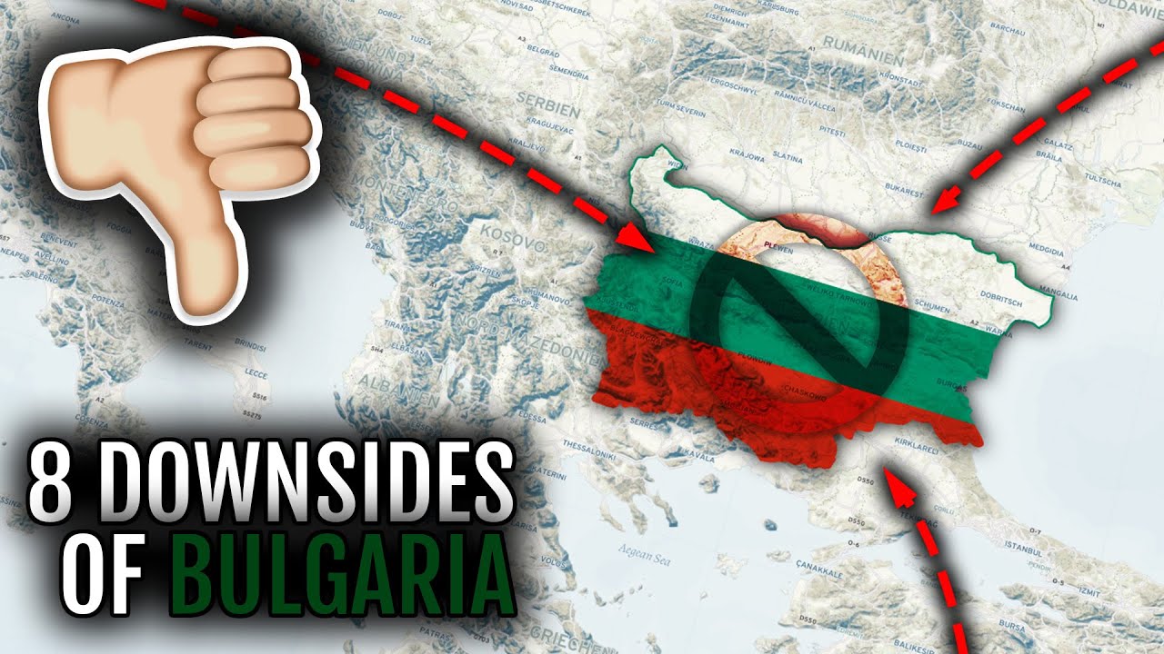 Недостатки жизни в Болгарии 🇧🇬👎🏻