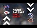 NFL Power Rankings - Post Draft