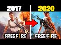 EVOLUÇÃO INCRÍVEL DO FREE FIRE