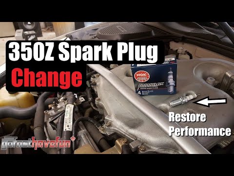 How to Change Nissan 350Z / Infiniti G35 Spark Plugs (NGK Iridium)