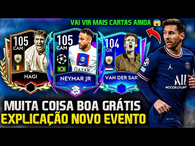 COMO PEGAR MUITAS CARTAS GRÁTIS🔥 EXPLICAÇÃO DO NOVO EVENTO UCL