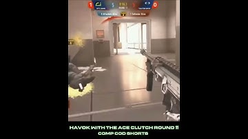 1v4 CLUTCH IN ROUND 11! HAVOK IS CARZY vs OPTIC! (Advanced Warfare!) #shorts #cdl #codleague