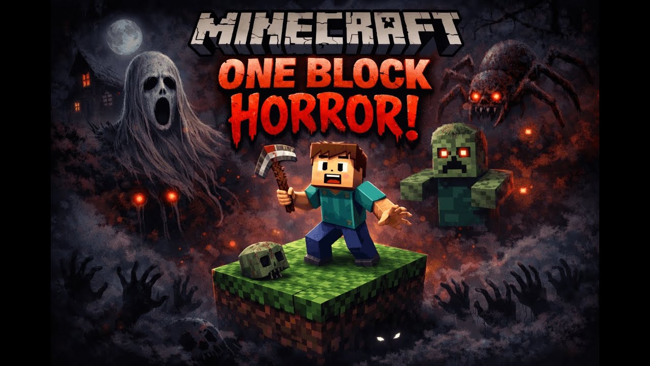 OneBlock Korku Mod Paketi Sezon 2 bölüm 1 :D