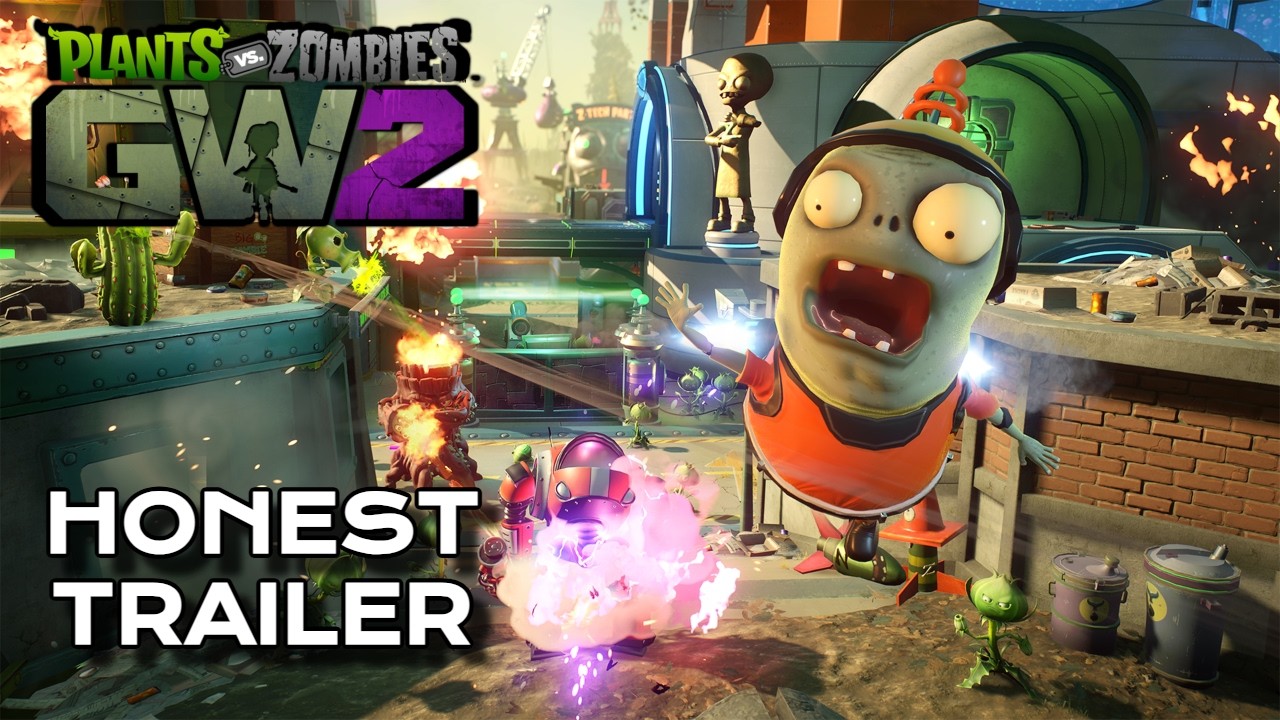 Honest Trailers | Plants VS Zombies Garden Warfare 2 - YouTube