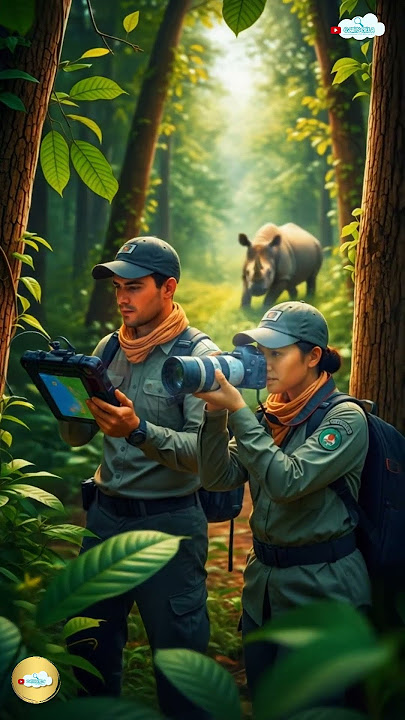 ⏳ Rare & Majestic Story of Javan Rhino! 💚 #javaneserhino #rareanimals #natureconservation #shorts