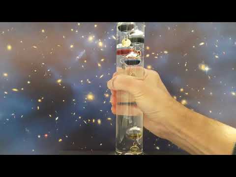 Video: Einfache Möglichkeiten, ein Galileo-Thermometer abzulesen - Gunook