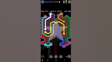 How To Solve Flow Free Hexes Inkblot Pack Level 63 11x12 Board Walk Through Solution Walkthrough