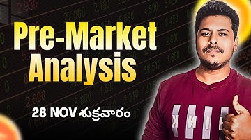 PRE-MARKET ANALYSIS FOR  NIFTY, BANKNIFTY || #analysisacademy #fakebreakout
