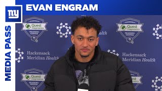 Evan Engram Reflects on 2021 & Talks Future | New York Giants