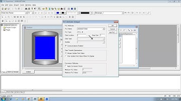 ANIMASI TANK DENGAN MENGGUNAKAN APLIKASI CX-SUPERVISOR DAN CX-PROGRAMMER
