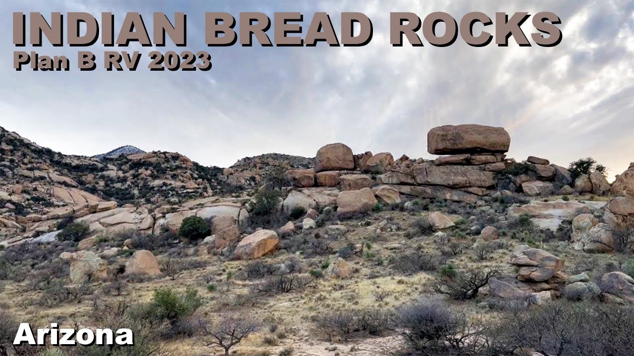 Indian Bead Rocks Boondocking at Indian Bread Rocks - near Bowie, Arizona - YouTube