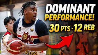 30 Points | 12 Rebounds | 2 Steals | Complete Two-Way Performance