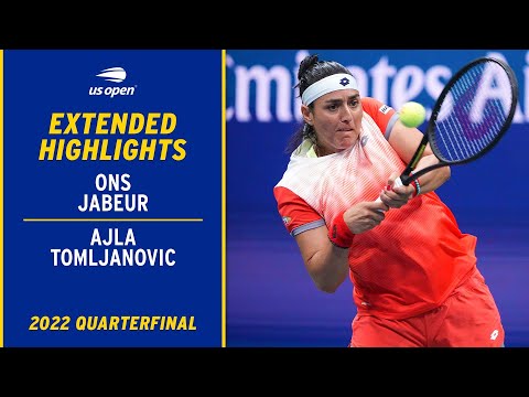 Ons jabeur vs. Ajla tomljanovic extended highlights | 2022 us open quarterfinal