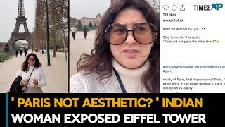 Indian Woman Reacts To Eiffel Tower Internet Divided