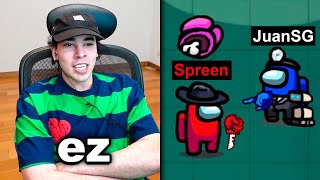 Thumbnail for Jugar AMONG US con STREAMERS es FACIL