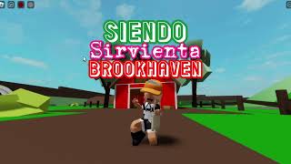 Siendo Sirvienta En Brookhaven (TERMINA MAL) |sharblox_ 🧡