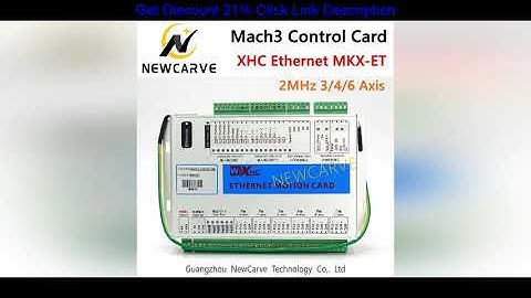 Slide XHC Ethernet Mach3 Breakout Board 3 4 6 Axis USB Motion Control Card Resume 2MHz Support For