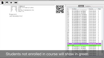 eMarking - QR processing