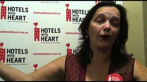 Catherine Deveny supports Hotels With Heart