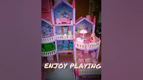 zoey's doll house unboxing