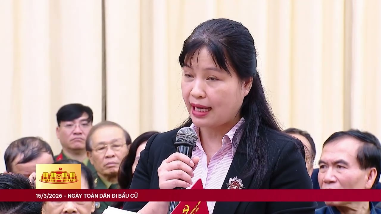 Tổng Bí thư tiếp xúc cử tri vận động bầu cử đại biểu Quốc hội khóa XVI | VTV