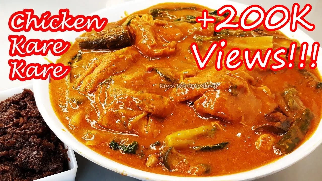 SIMPLE CHICKEN KARE KARE RECIPE!!! YouTube