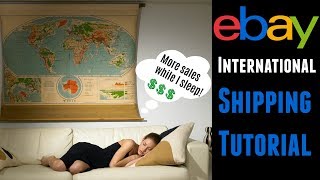 eBay Shipping Tutorial: International Shipping Without eBay Global Shipping Program GSP