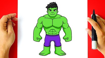 How to DRAW HULK - Spidey and His Amazing Friends