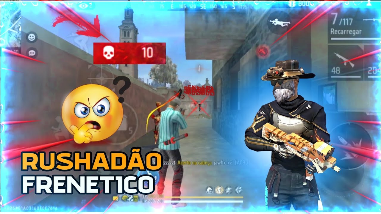 NUNCA VI UMA RANK SOLO TÃO FRENETICA DESSE JEITO😱