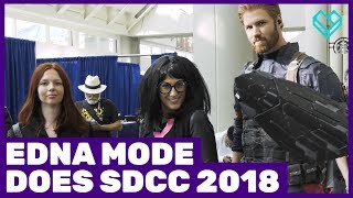 Edna Mode Attends San Diego Comic-Con 2018