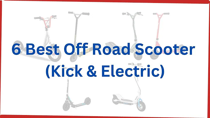 6 Best Off Road Scooters (Kick & Electric) #JustMyScooter #kickscooter #electricscooter